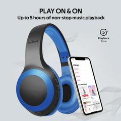 Promate LaBoca.BLUE, Wireless Headphones