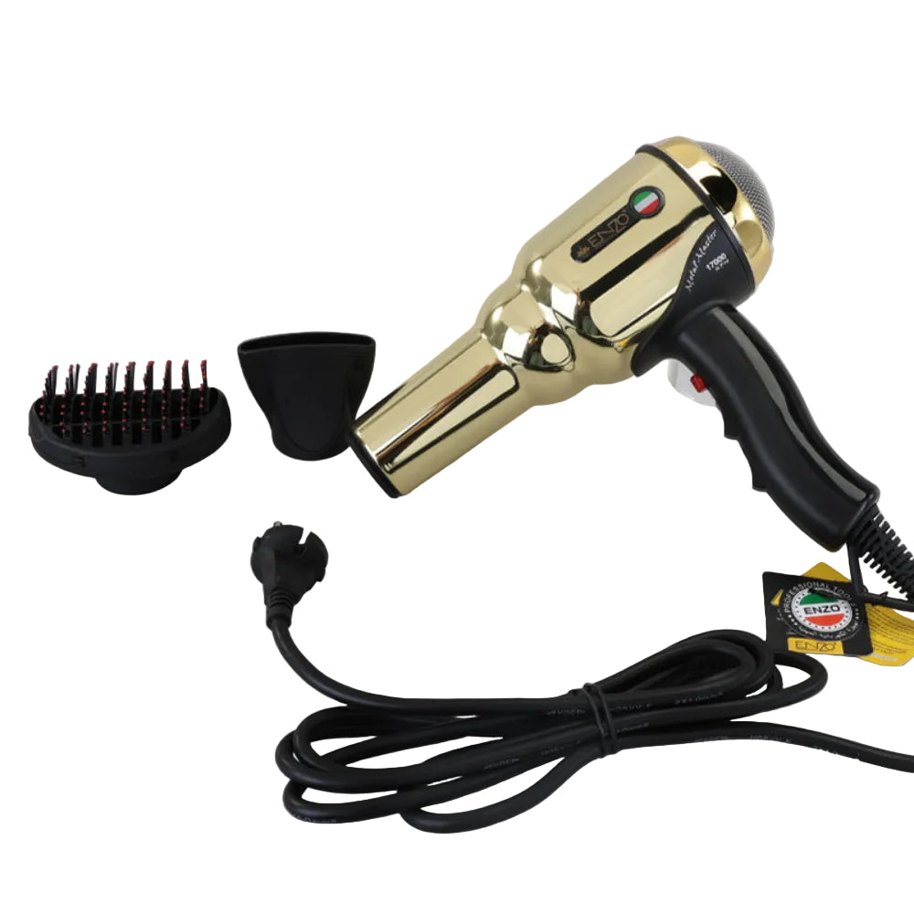 Enzo Hair Dryer, 1800 To 2000Watts, Golden - EN-2999