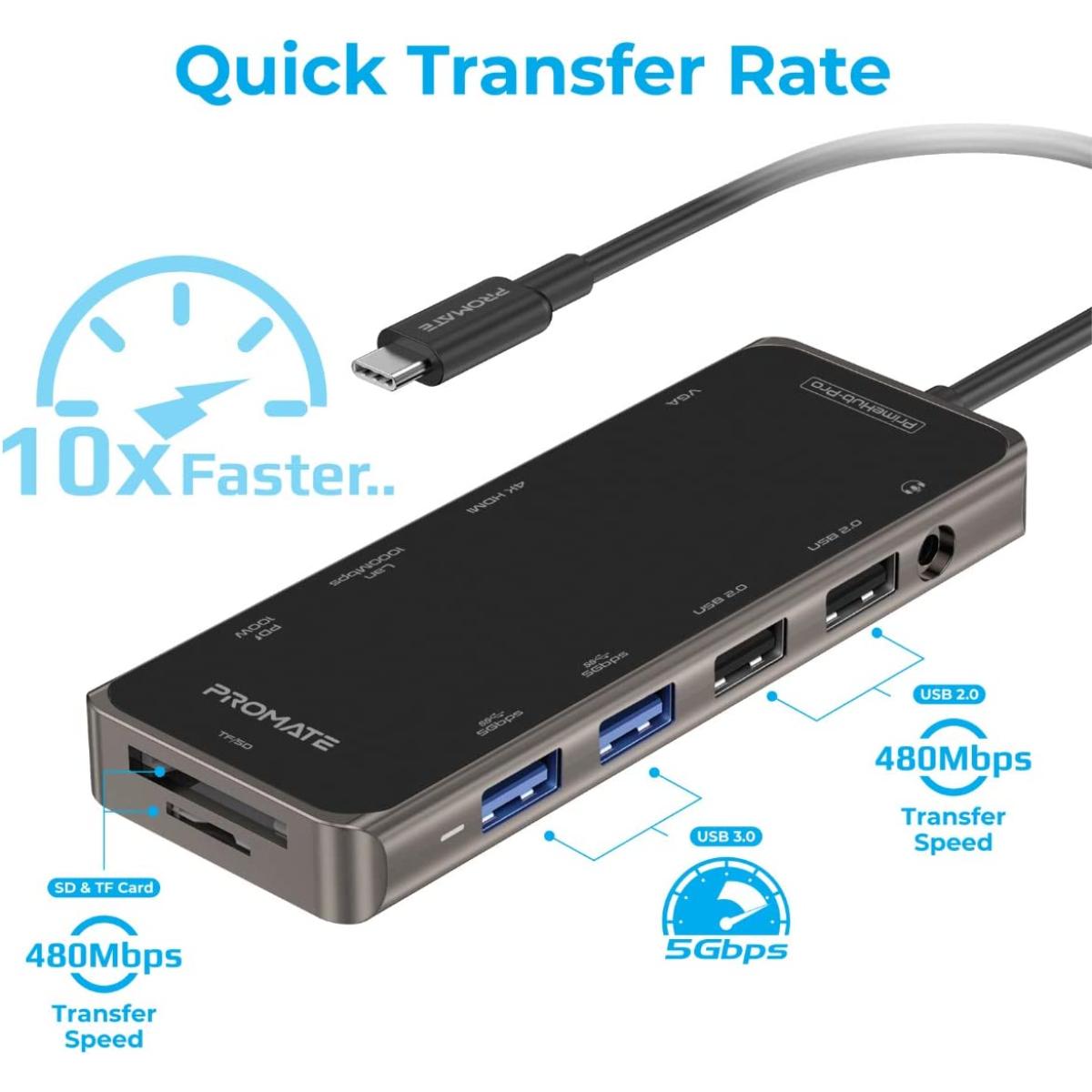 Promate 4K laptop for portable computing