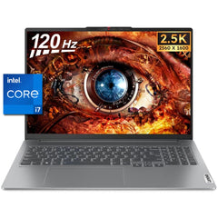 Lenovo Ideapad Pro 5i (2023) New 13gen Intel Core I7 14 Cores W/ Nvidia Rtx 4050 6gb & 16" 2.5k 120hz Display & Big Battery Aric Grey - CompuMe