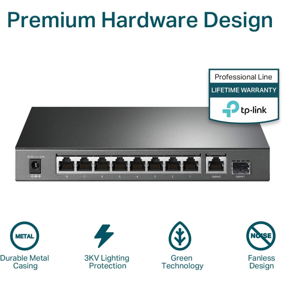 Tp Link network switch for network connectivity