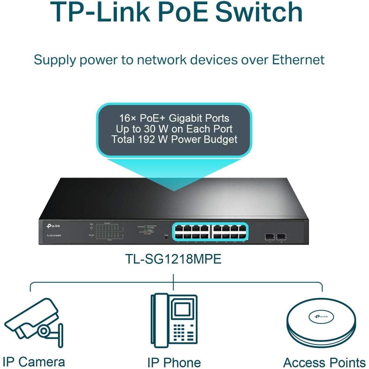 Tp Link network switch for network connectivity