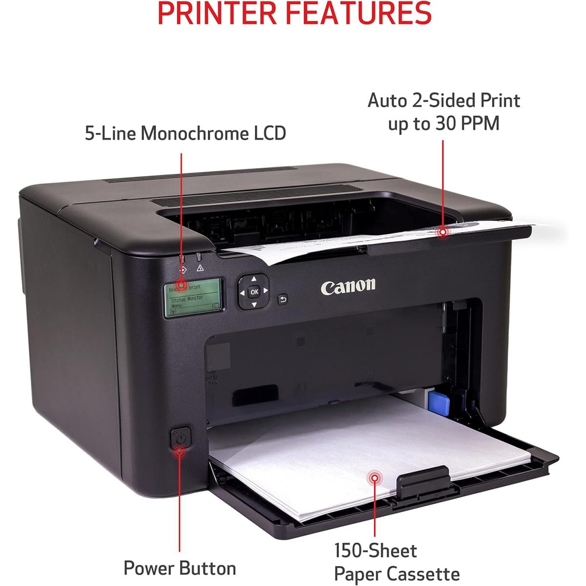 Canon I Sensys Lbp122dw Laser Mono Printer Duplex Wireless & Usb & Network Interface For Windows/mac/linux Black Canon I Sensys Lbp122dw Laser Mono Printer Duplex Wireless & Usb & Network Interface For Windows/mac/linux Black