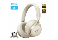 Anker Soundcore Space One Noise Cancelling Headphones, - A3035011 - White - 18 Month Warranty