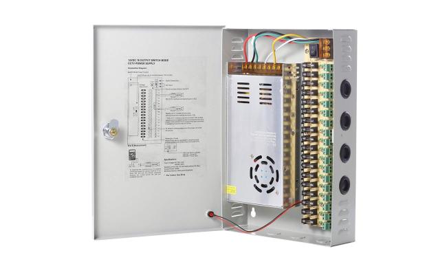 Power Supply 18 Ch,12v 10am 120w