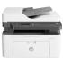 HP LaserJet MFP M137FNW Mono Black and White Laser Multifunction 4-In-One Printer With Auto Feeder - White HP LaserJet MFP M137FNW Mono Black and White Laser Multifunction 4-In-One Printer With Auto Feeder - White