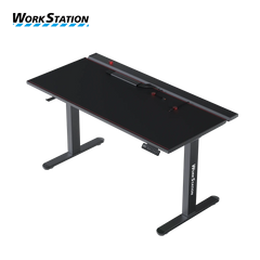 FANTECH DW114 DUBLIN Workstation Dual Motor Adjustable Rising Magnetic Desk - Black