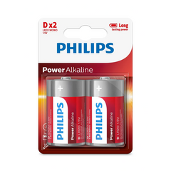Philips D alkaline batteries AM1 LR20