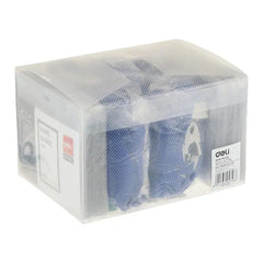 Deli Badge & Lanyard 10.5x7cm Horizontal Pack of 50