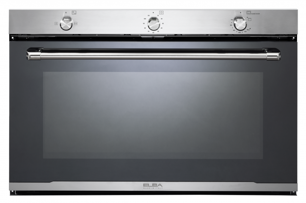 Elba Giant Gas Oven 90 Cm with Cooling Fan and 141 Liters Capacity