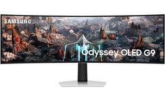 Samsung 49” Odyssey G9 G93sc Oled Curved 1800r Dual Qhd 240hz 0.03ms Hdr10+ Hdmi 2.1 Amd Freesync Premium Pro W/ Speakers