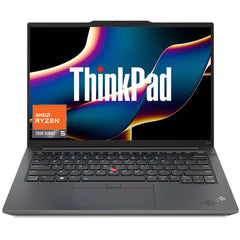 Lenovo New Thinkpad Edge E14 Gen6 Amd Ryzen 5 7gen 7535u 7gen 6 Core Thin & Light Business Class Laptop Black