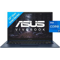 Asus New Vivobook 14 (2023) X1404va New 13th Gen Intel Core I7 10 Cores Thin & Light Military Grade (customized) Quiet Blue - CompuMe
