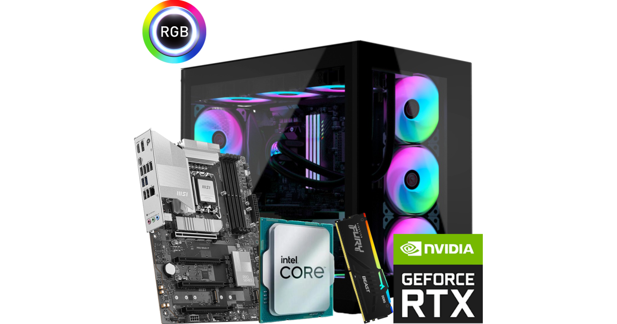 INTEL CORE ULTRA 5 245K // RTX 5070 12GB // 32GB RAM - Mid-Range PC Build