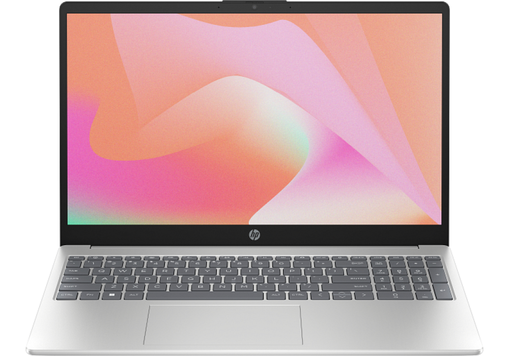 HP AI Business Laptop 15-fd2102TU, Intel Ultra 7 255U 5.2GHz 12 Cores, 8GB DDR5, 512GB PCIe SSD, 15.6" FHD, WiFi 6, BT 5.4 - Natural Silver
