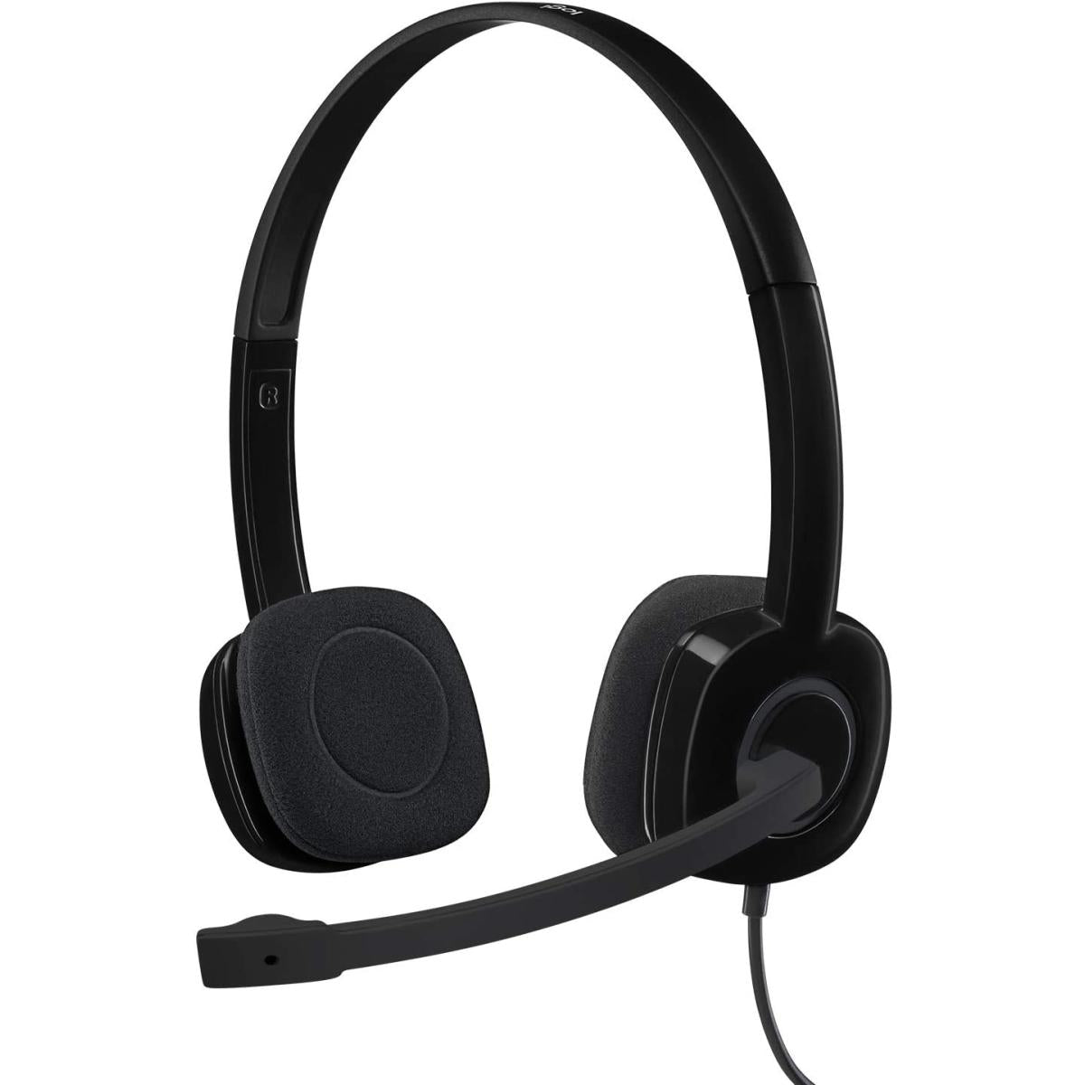 Logitech headset for computer setup