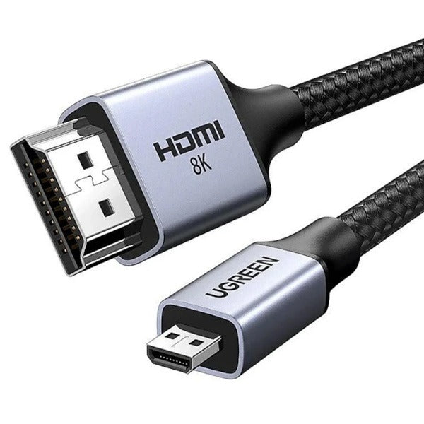 Ugreen 15516 Micro HDMI to HDMI 8K Cable 1m