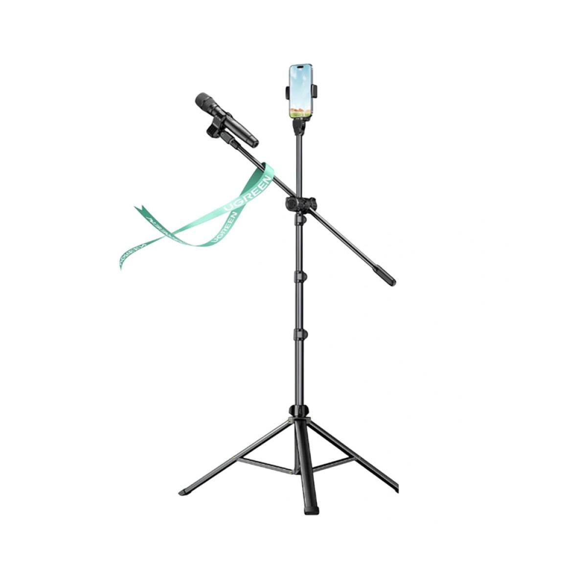 UGREEN LP679 Extended Heavy-Duty Cantilever Microphone Floor Stand