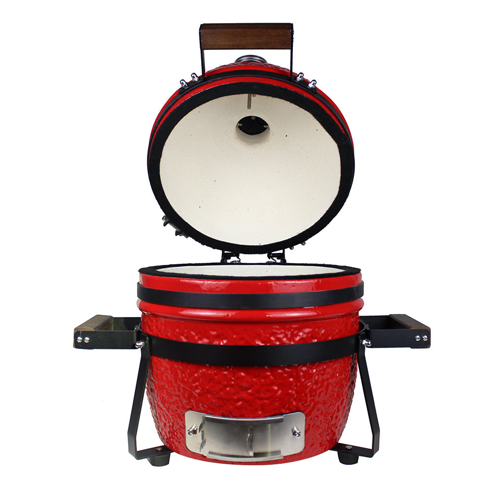 Badia Kamado Grill Mini 13 Inch - Red