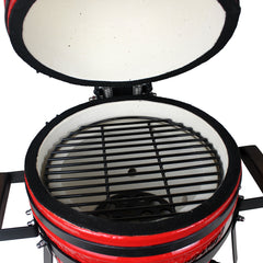Badia Kamado Grill Mini 13 Inch - Red