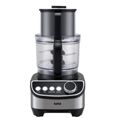 Sona Food Processor 4 in 1, 3.5Lit, 1300Watts, Black - SFP-411