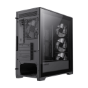 GameMax Defender MB, Micro-ATX Gaming PC Case, Mesh Front Panel, Tempered Glass Side, 4x Pre-Installed ARGB Fans, USB-C Port, 360mm Radiator Support, 1 Year Warranty