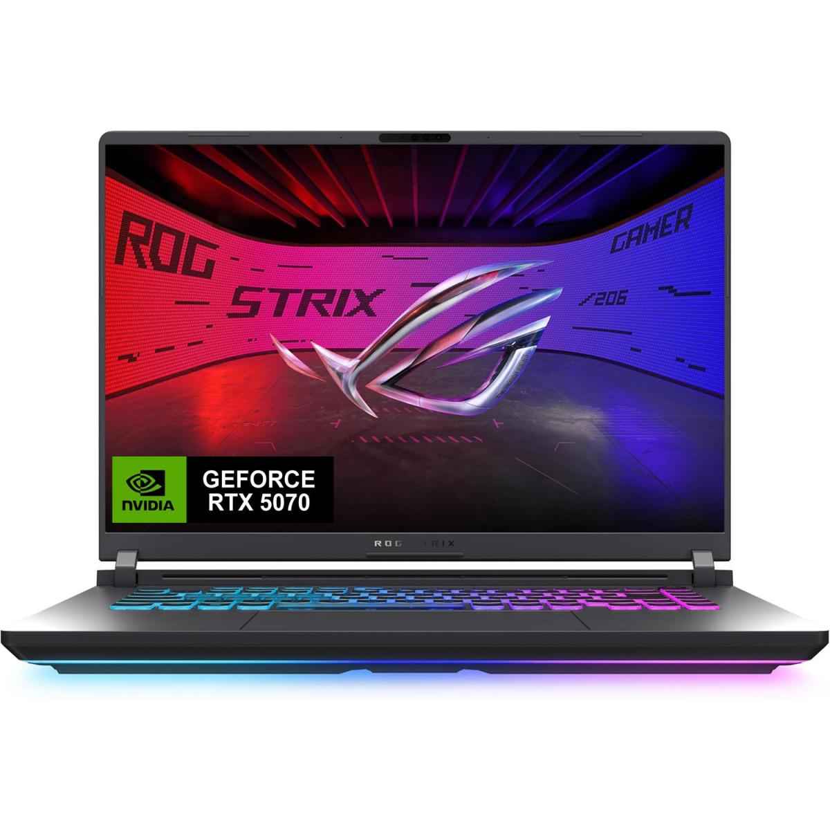 Asus Rog Strix G16 (2025) G615jpr 14gen Intel Core I7 14650hx 16 Cores W/ Nvidia Rtx 5070 8gb Ddr7 & Ips 165hz Display Eclipse Gray