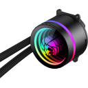 GameMax IceBurg 360 Infinity White – 360mm ARGB AIO Liquid CPU Cooler, 300W TDP, Leak‑Proof Design, Multi‑Platform Support