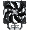 GameMax Gamma 90 Dark - Black Tower CPU Air Cooler, 150W TDP, 4×6mm Heat Pipes, PWM Fan, Intel & AMD Compatible