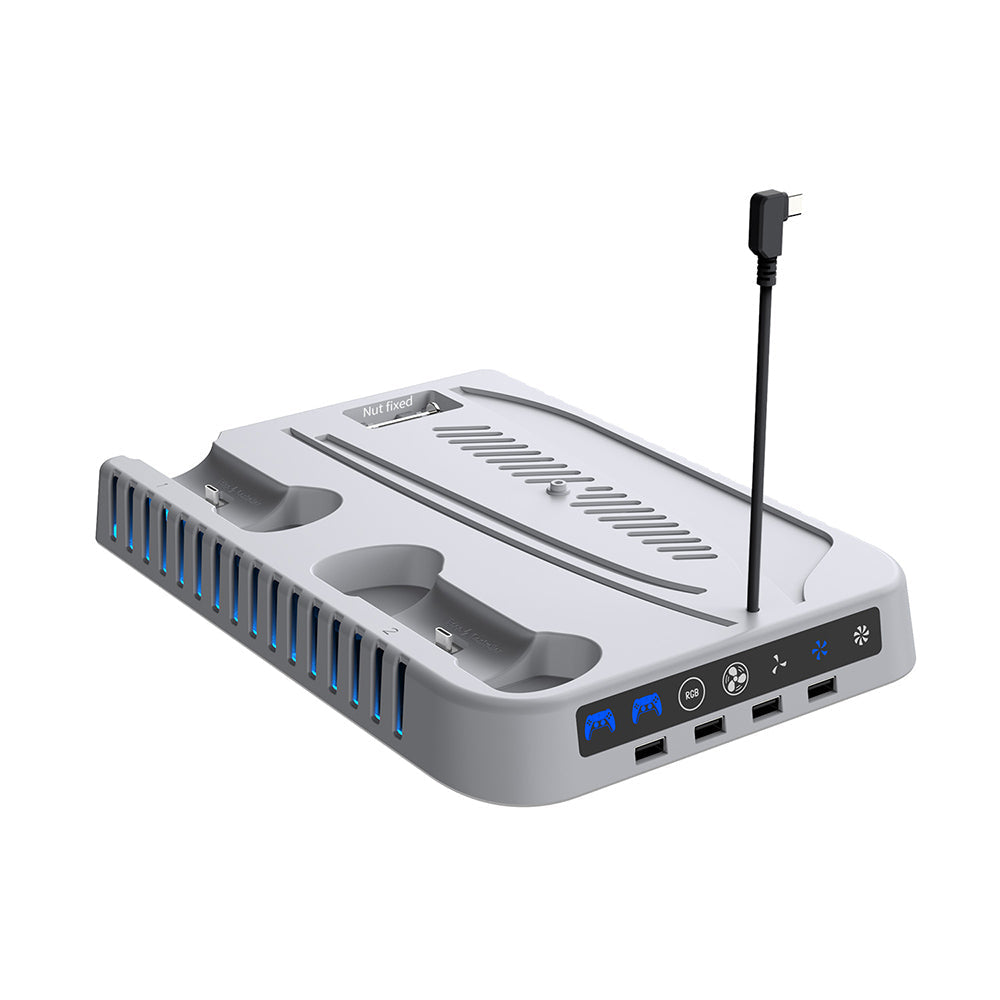 DOBE MULTIFUNCTIONAL COOLING AND CHARGING DOCK FOR PS5 SLIM / PRO