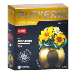 Sluban - PLEYERID-Sunflower（Plated vases）288pcs