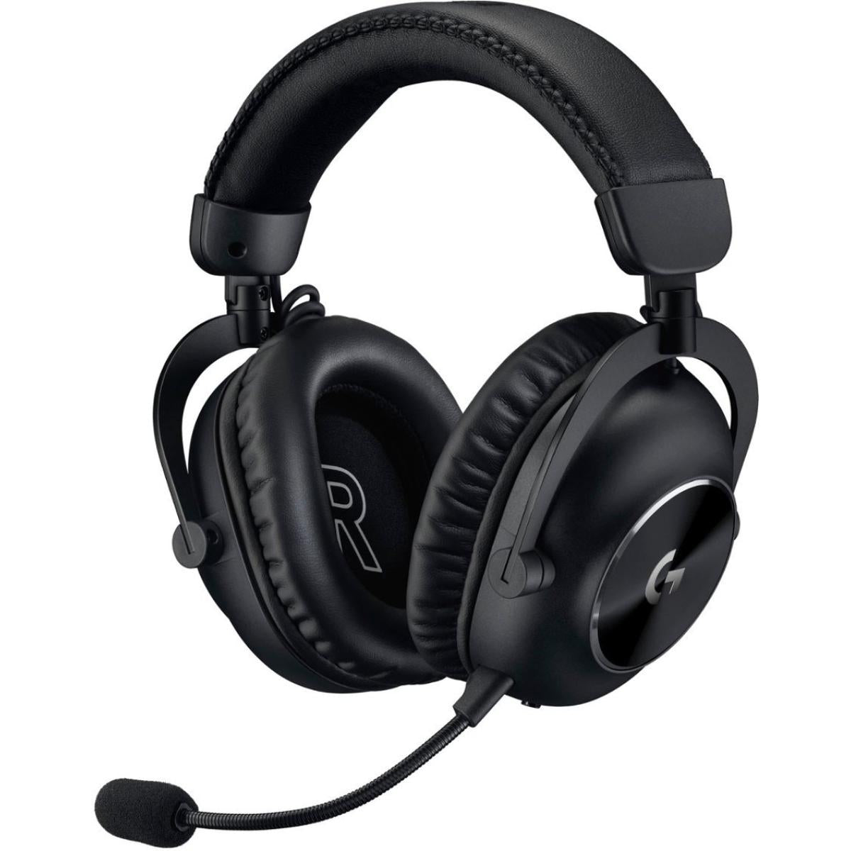 Logitech G Pro X 2 Wireless With Blue Voice Dts 7.1 And 50mm Pro G Drivers Detachable Mic For Pc, Ps5, Ps4, Switch Black