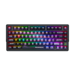 Redragon Barlette Magnetic Gaming Keyboard Amethyst Purple (K767-WL-M)