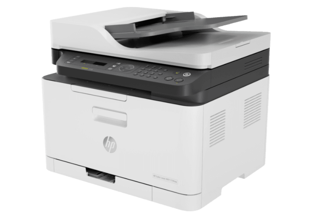 Printer HP Color Laser MFP 179fnw Wi-Fi 600 x 600 DPI Print speed Black 18 ppm Color 4 ppm 1 Year Warranty