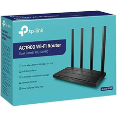 Tp Link Archer C80 Ac1900 Wireless Mu Mimo Wifi Router Dual Band Gigabit Wireless Internet Routers For Home, Parental Contorls & Qs, Beamforming - CompuMe