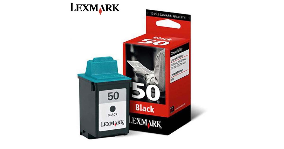 Lexmark 17G0050 #50 INK Black (Original), toners and inks lexmark ibm toners inks