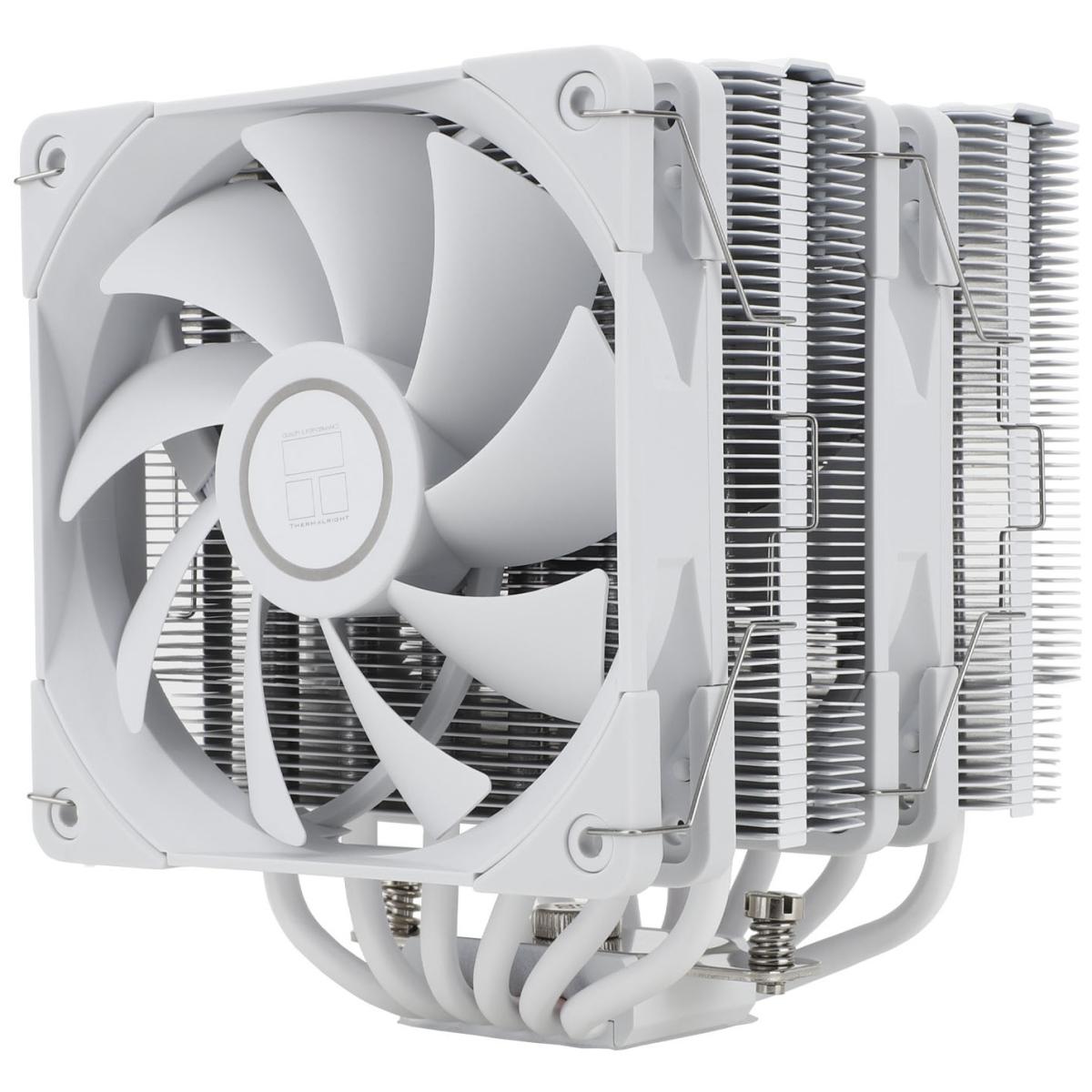 Thermalright Peerless Assassin 120 White CPU Air Cooler, Dual Tower w/ 6x 6mm Heat Pipes & High Performance Dual Fan | Peerless Assassin 120 White |