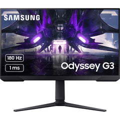 Samsung Odyssey G3 (g30d) 24" Full Hd 180hz 1ms Hdr10 3 Sided Border Less Adjustable Stand Amd Freesync W/ Display Port & Hdmi - CompuMe