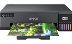 EPSON EcoTank L18050 Ink Printer, 6 Color Dye Based Inks, A3+ Borderless Photo Printing, Print Speed Appx 27 sec* (4R) / 65 sec* (A4), CD/DVD/PVC/ID Card Printing, WiFi Dire, Black
