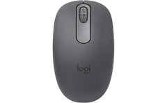 Logitech M196 Bluetooth Wireless Compa & Portable 12-Month Battery Smooth Tracking Compatible with PC & Mac, Windows and macOS - Graphite