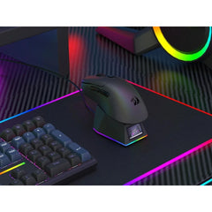 Redragon M998 Ultra Lightweight Wireless Gaming Mouse 3950 Sensor with RGac, Black / 8000 HZ