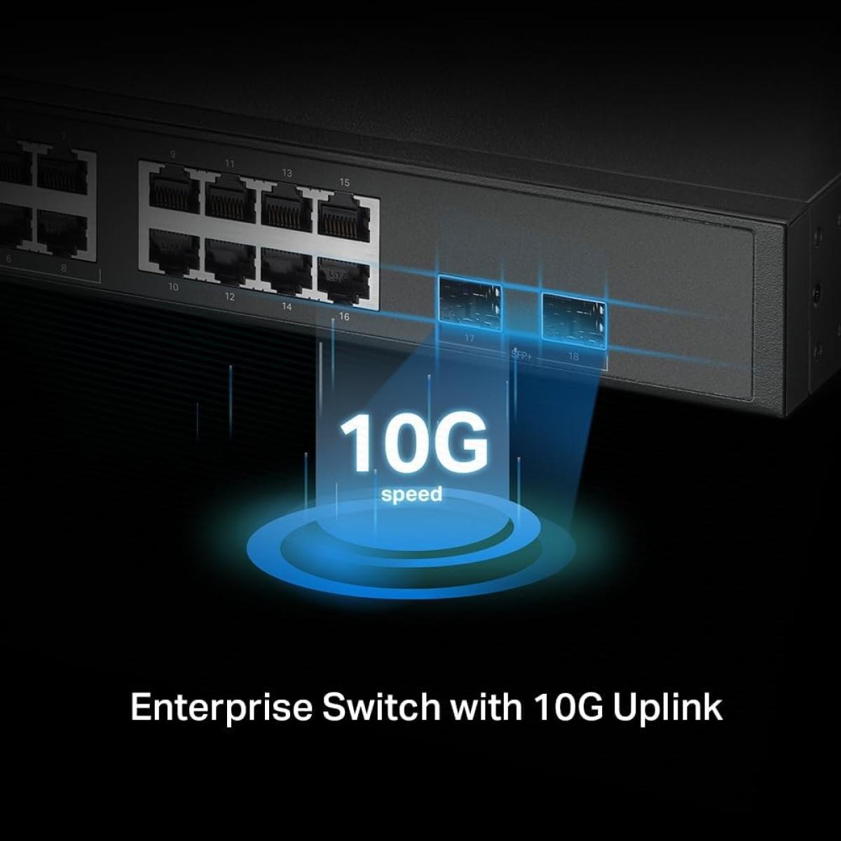 TP - Link wired network switch for network connectivity