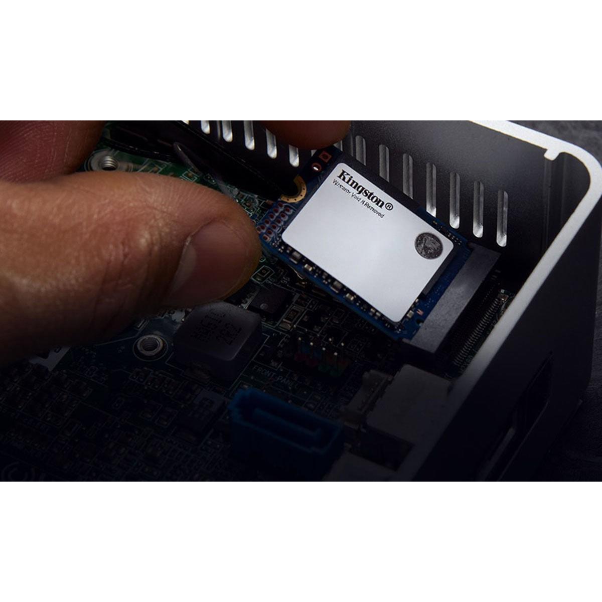Kingston NVMe PCIe solid state drive for data storage