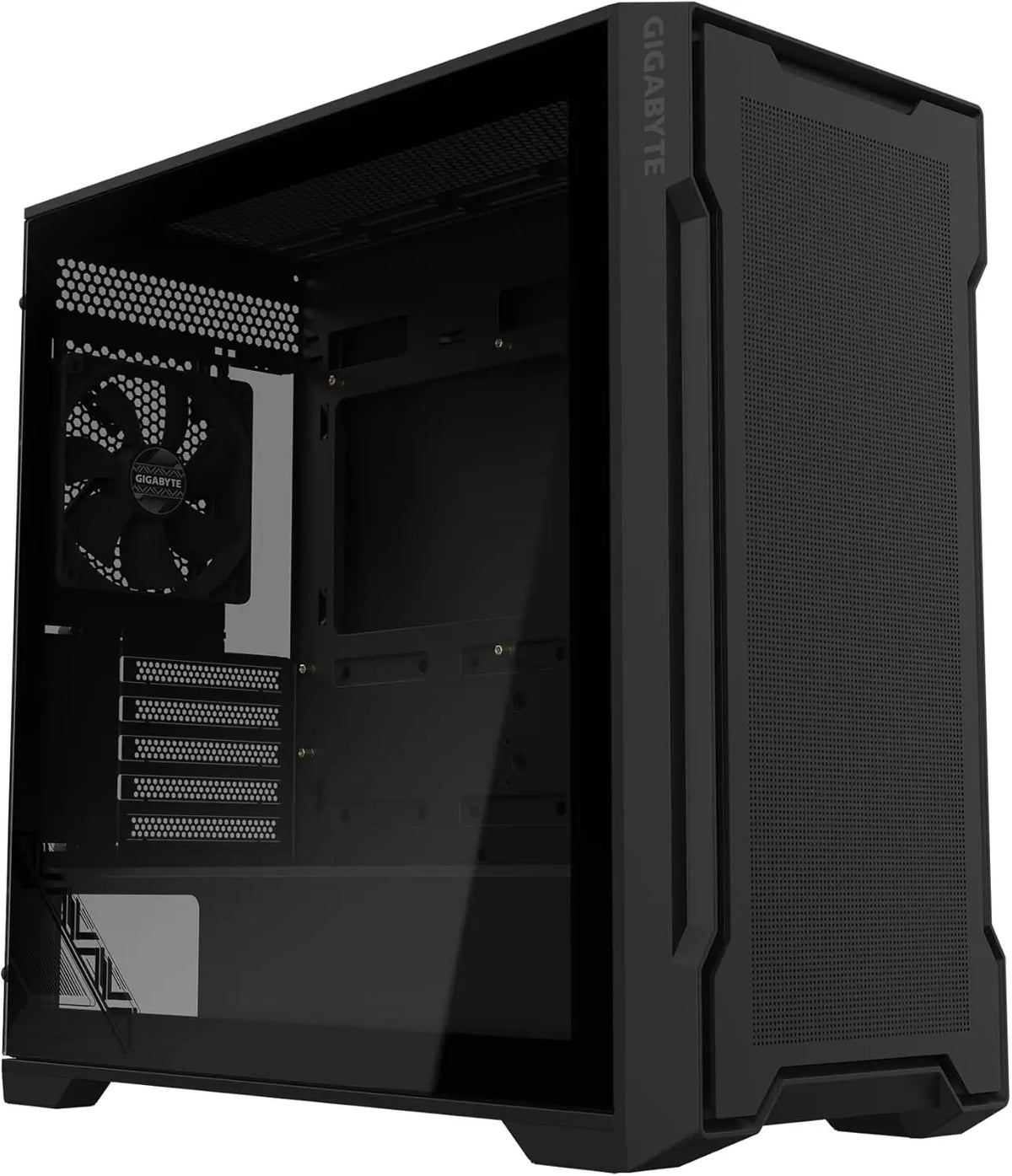GIGABYTE C102G GLASS Mid Tower GAMING CASE - Tempered Glass BLACK