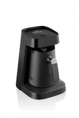 Arzum Coffee Maker, Sided Coffee Outlet, 1.8Lit, 1-5Cups, Black - Ok0017