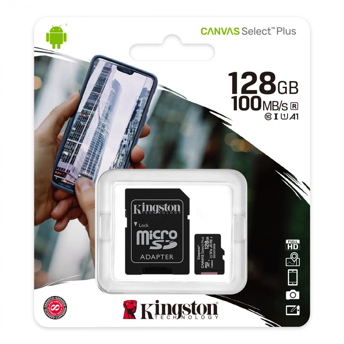 Kingston Canvas Select Plus 128GB Micro SD