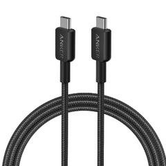 Anker 322 PowerLine USB-C To USB-C Braided Cable - 3Ft / Black