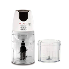 Moulinex Chopper 4Blades, 0.5Lit, 500Watts, White - DJ450B27