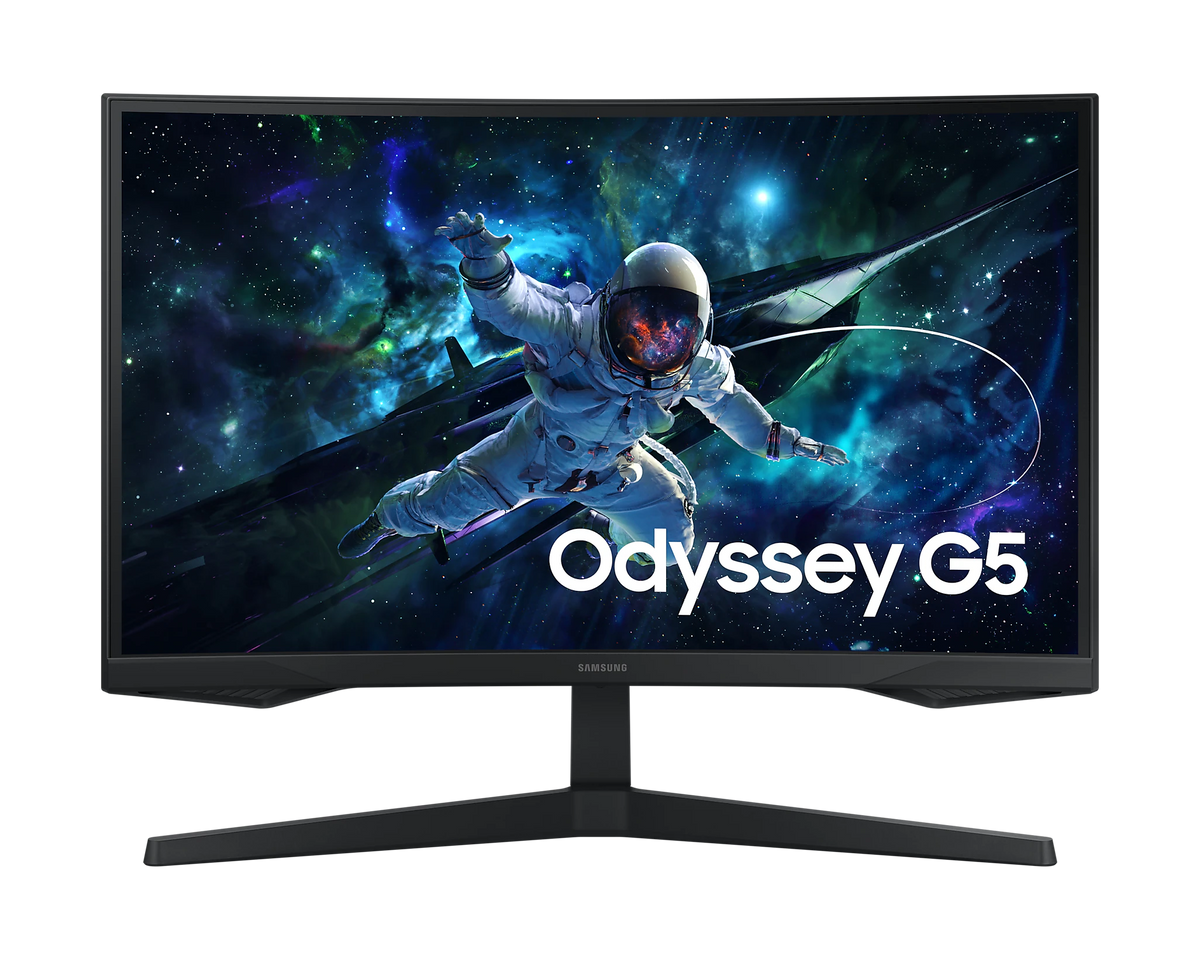 Samsung Odyssey G5 (CG55) 27" VA, 2K Curved 165HZ Gaming Monitor