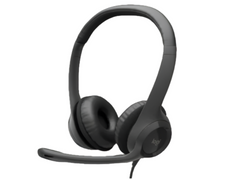 Logitech Mic Computer Headset & Microphone, Black - EEF0758ST0031